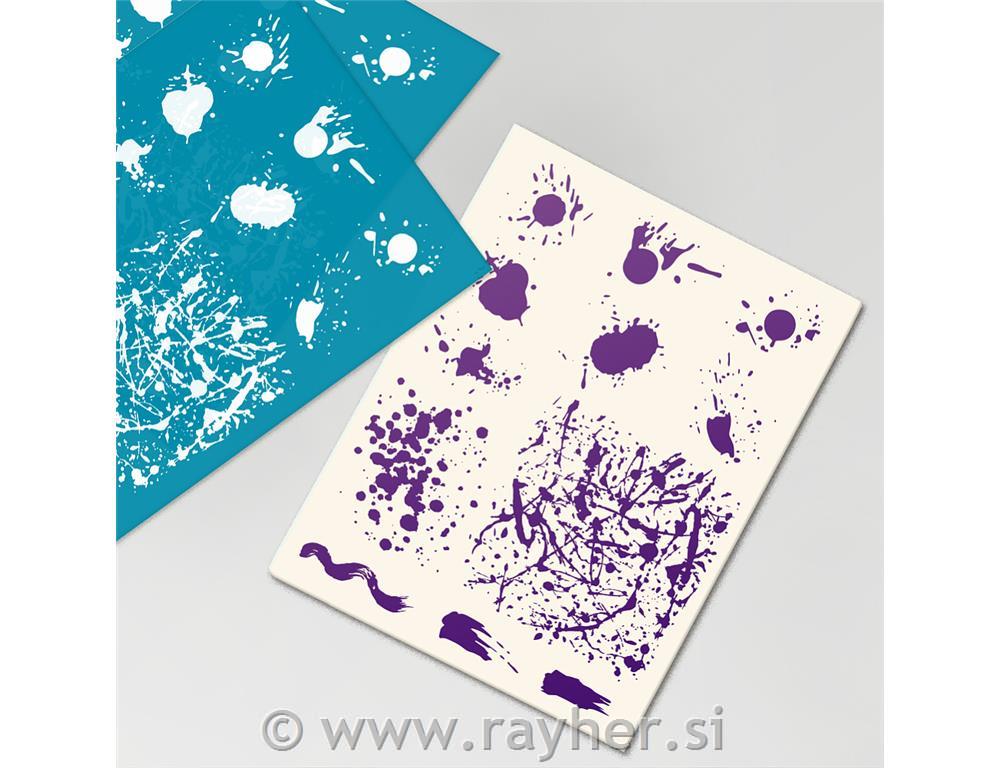 Šablona Silk Screen, Ink Dot Mesh