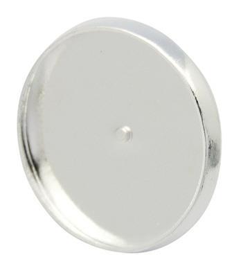 UHAN S PLOŠČICO, SREBRN, 18mm