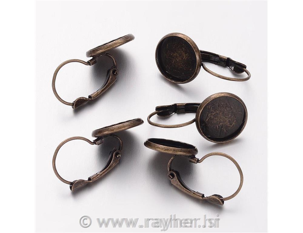 OSNOVA ZA UHAN S PLOŠČICO, ANT. BRON12MM