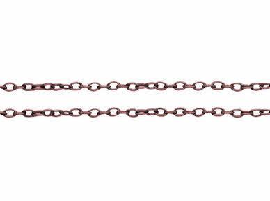 Iron Cross Chain, Red Copper Color,1M