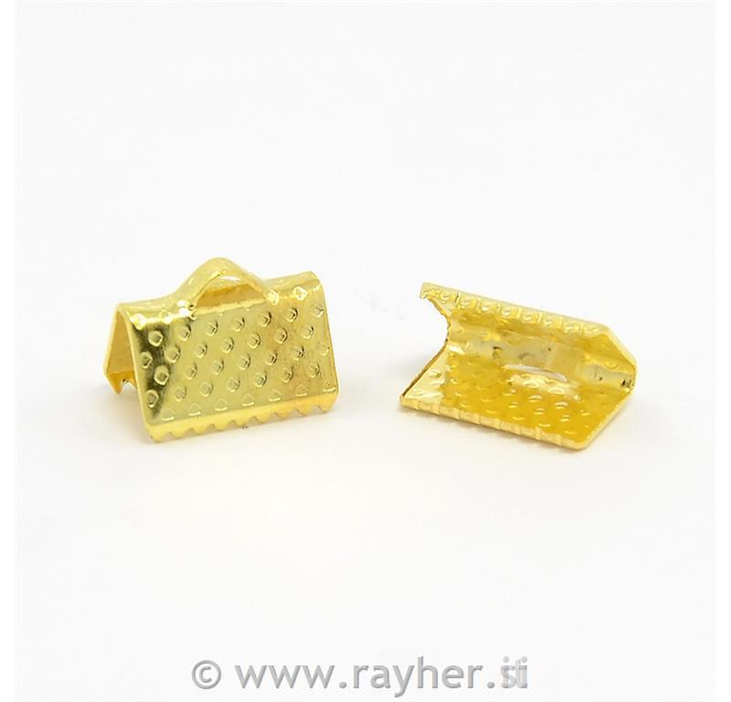 ZAKLJUČEK ZA TRAK, ZLATE BARVE,