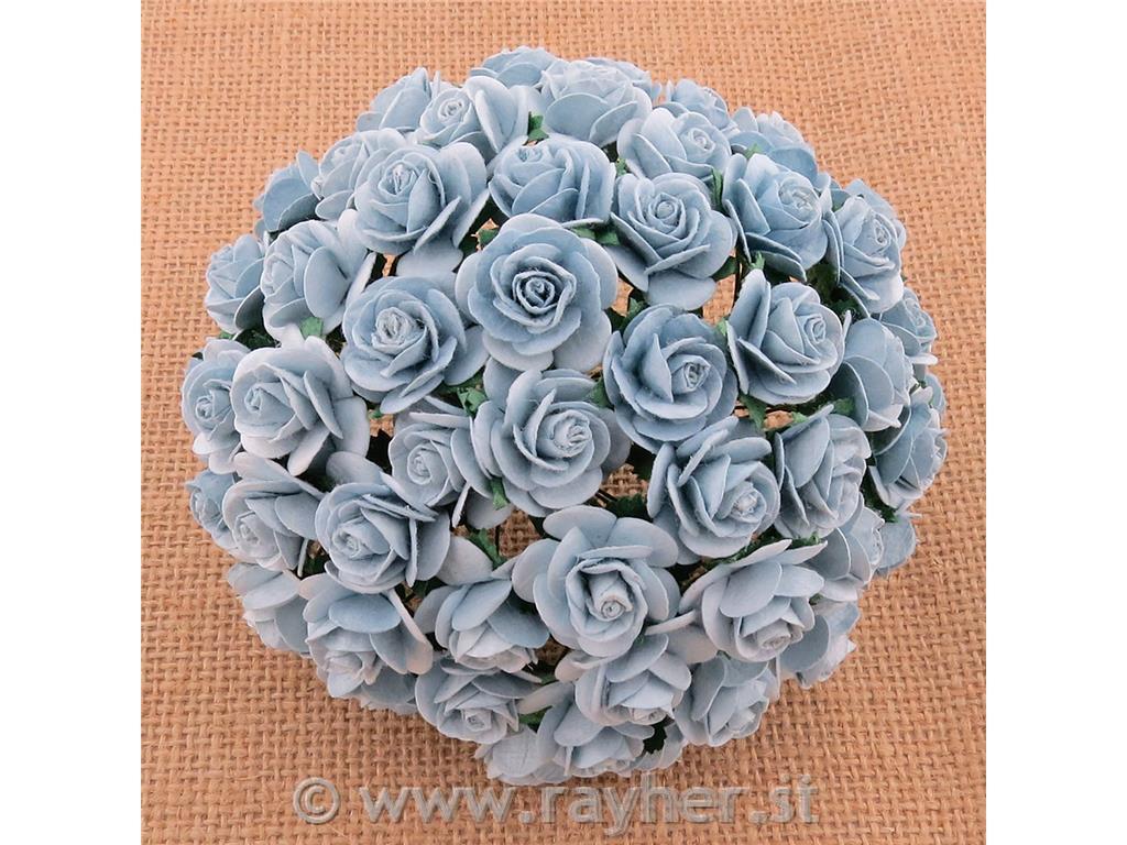 Mini Red Handmade Mulberry Paper Roses