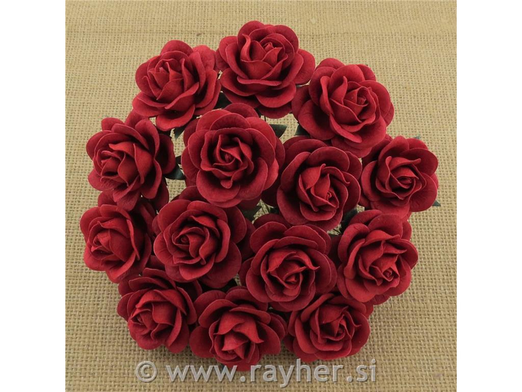 VRTNICE ODPRTE, RDEČE TRELLIS, SET 5