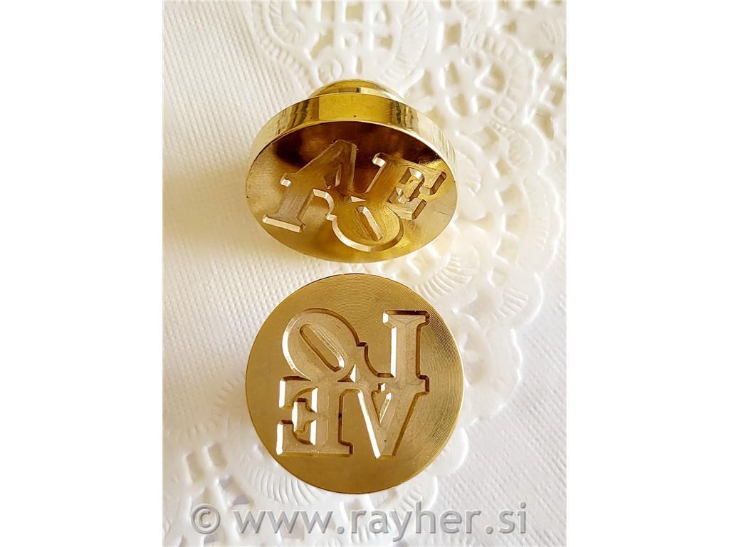 Pečat za vosek, LOVE