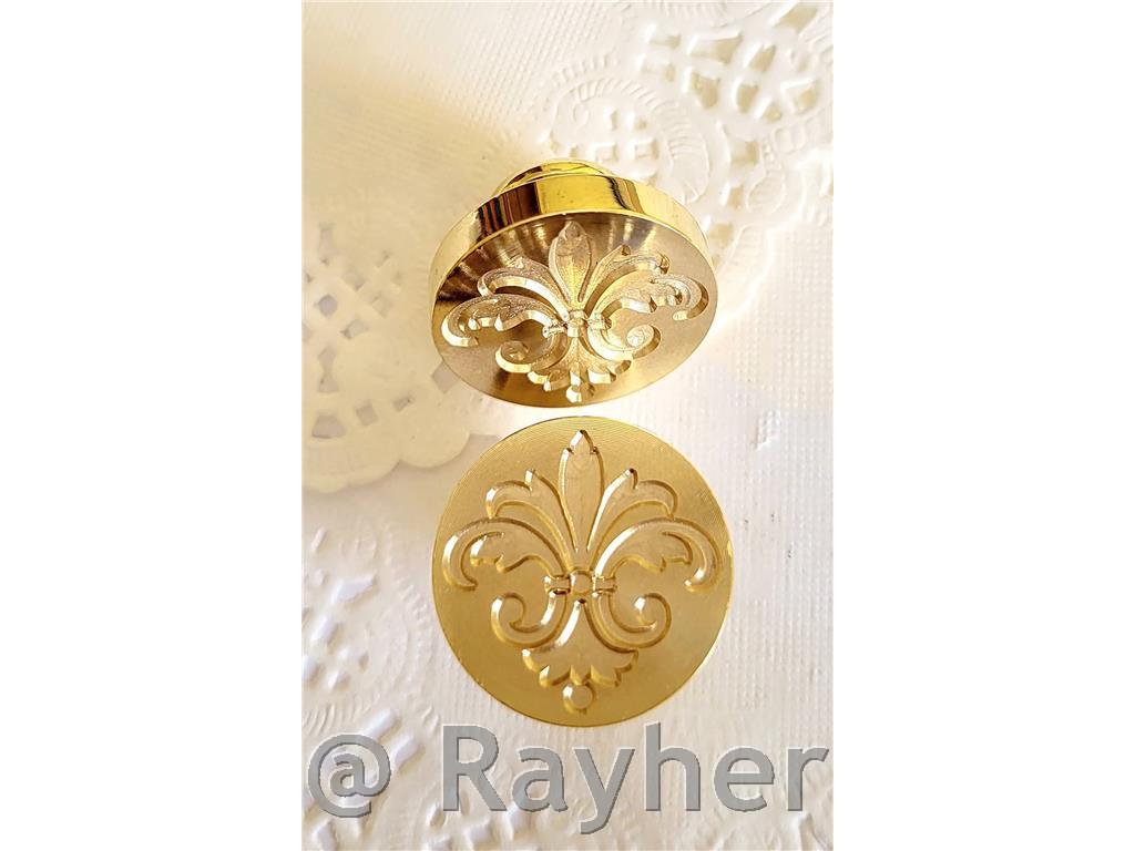 Pečat za vosek, Fleur-de-lys Elegant