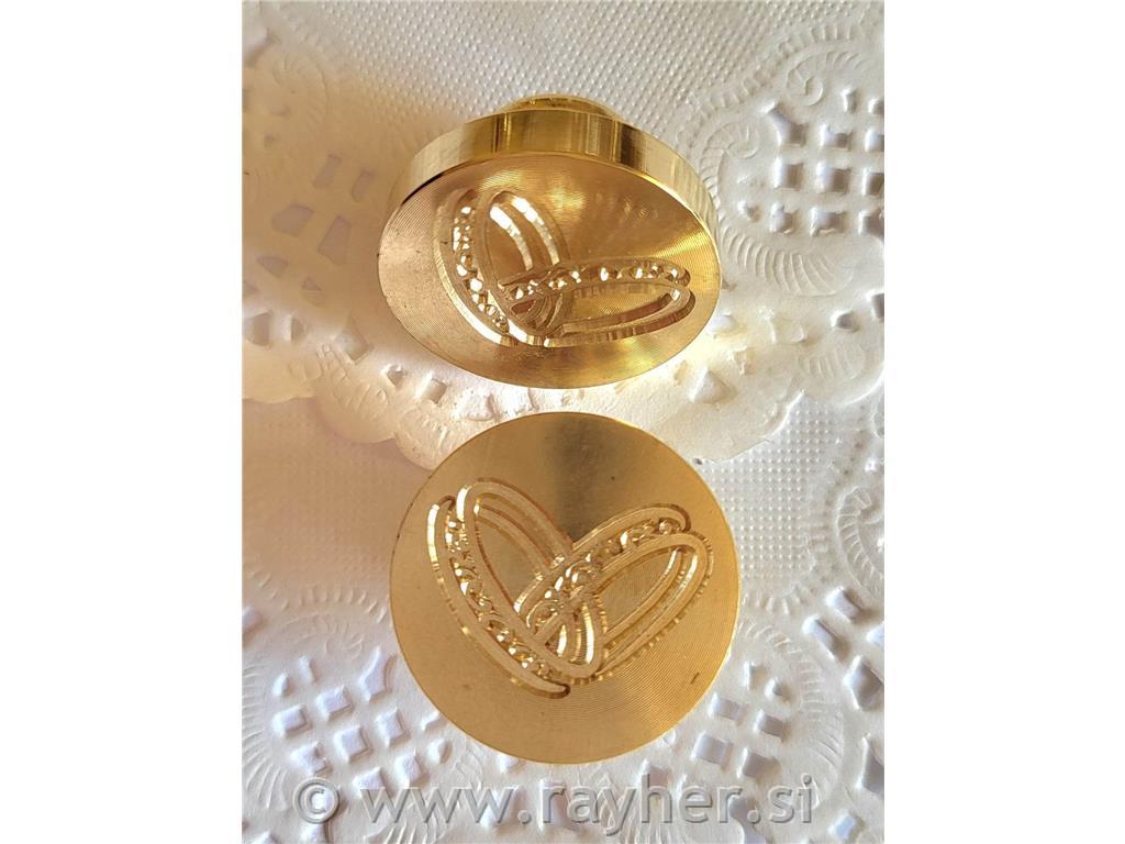 Pečat za vosek, Poročna prstana