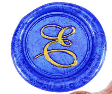 Pečat za vosek, Črka E