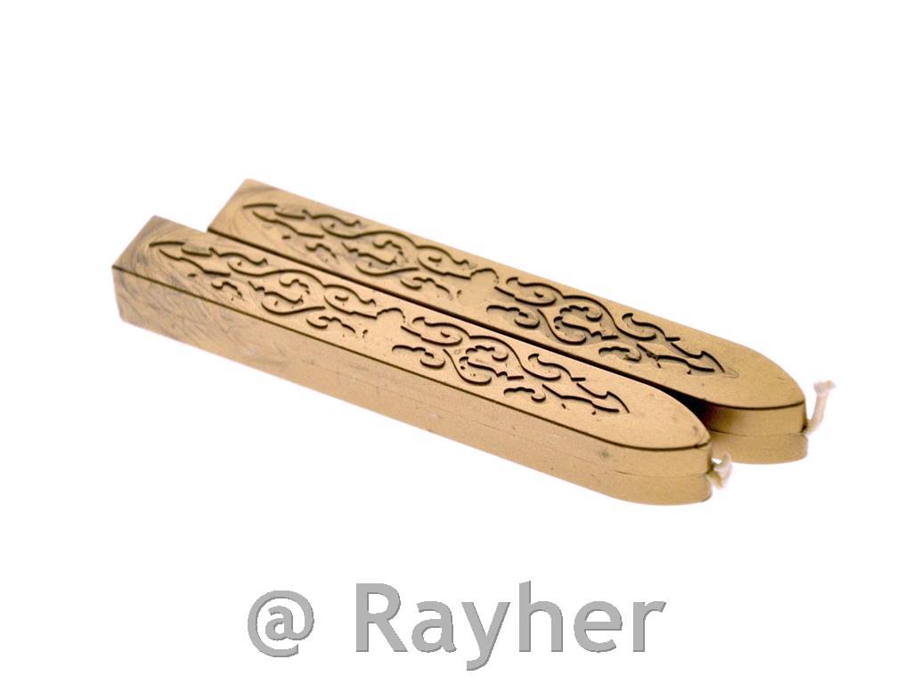 Sealing wax with wick