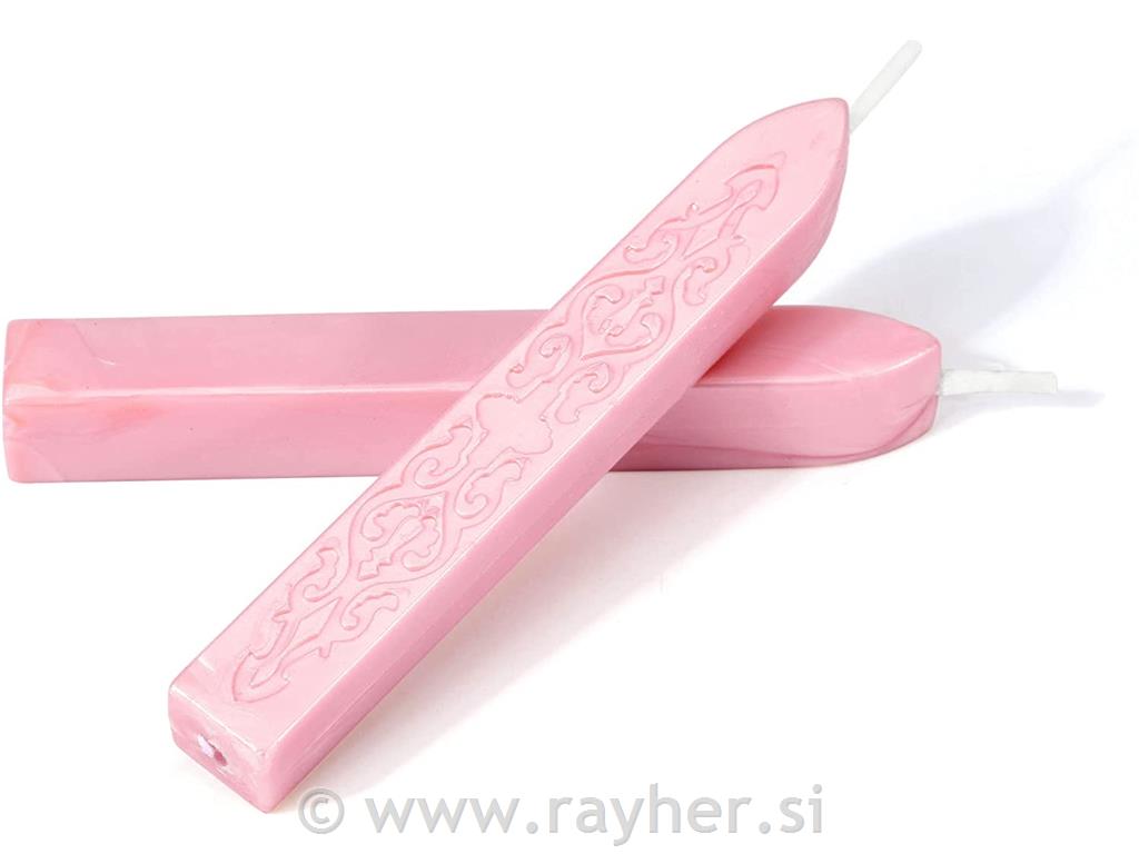 Sealing wax with wick