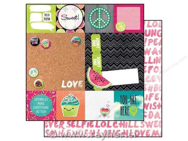 Scrapbooking paper Forever Young Sweet