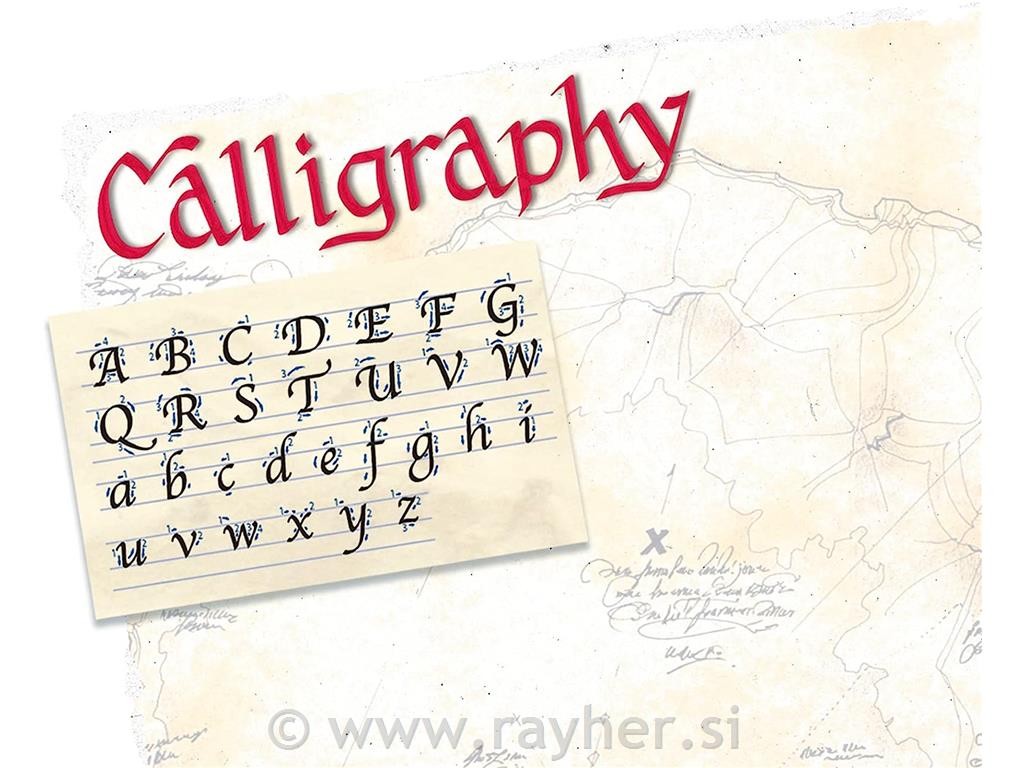 Flomastri Staedtler Calligraphy, obojestranski, set 12