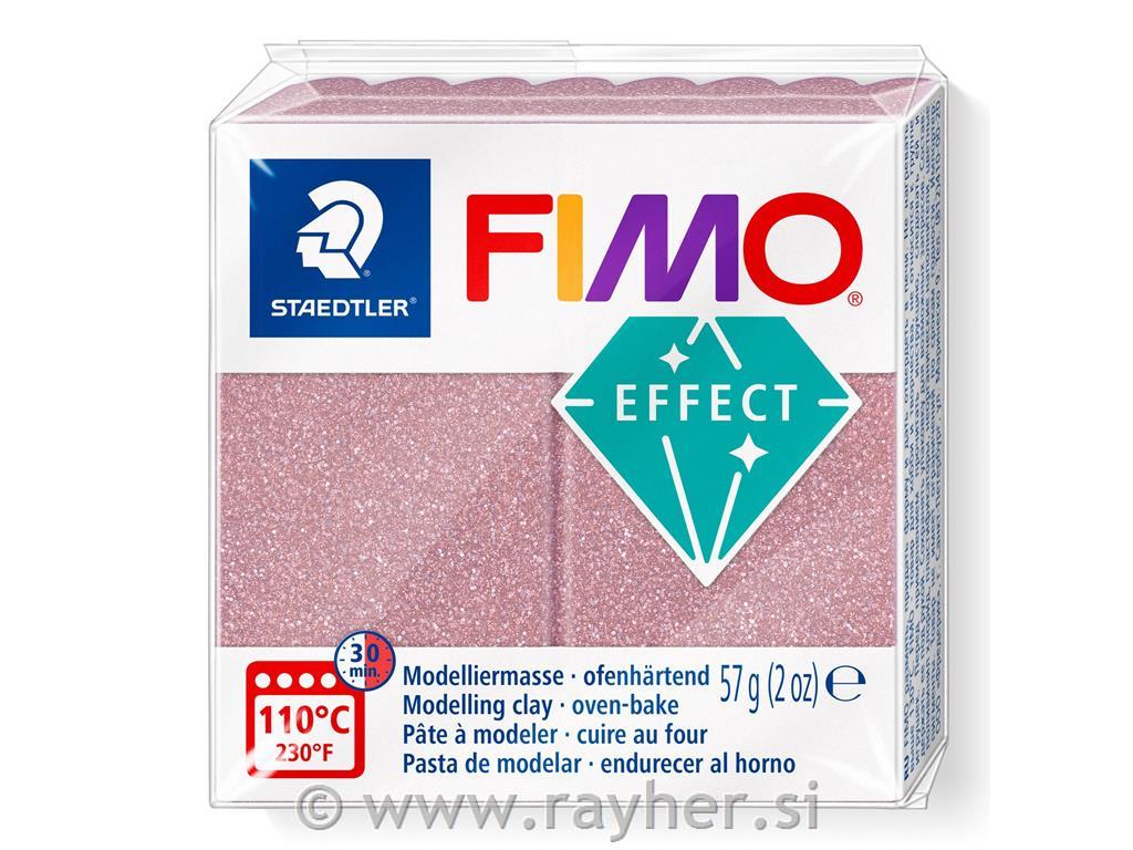 FIMO Effect Glitter 57g, 212 rose gold