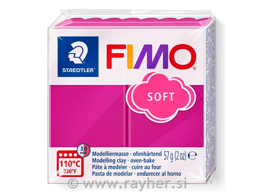 FIMO Soft 57g, 22 raspberry