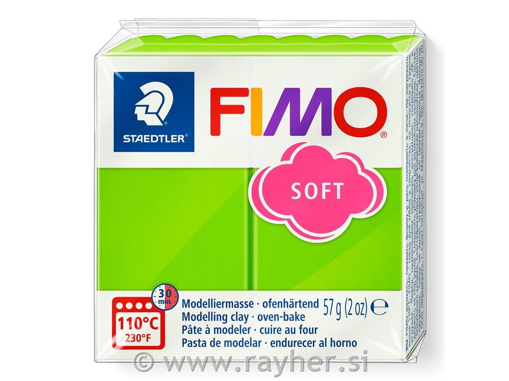 FIMO Soft 57g, 50 apple green
