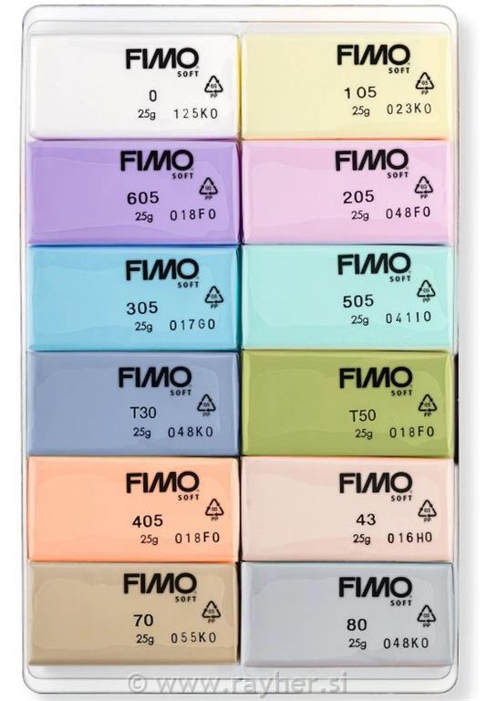 FIMO Soft set Pastel 12x25g