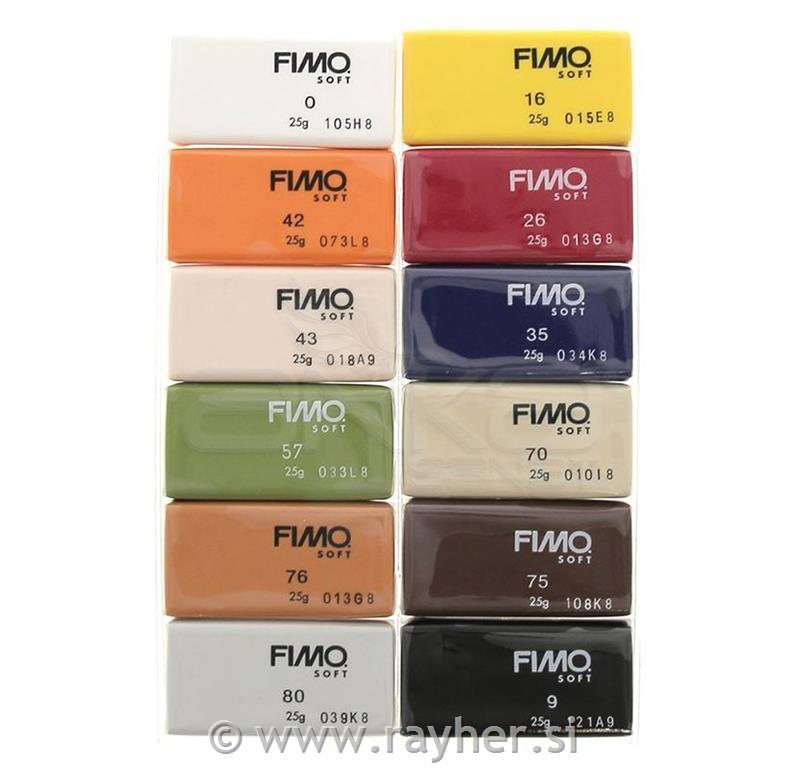 FIMO Soft set Natural 12x25g
