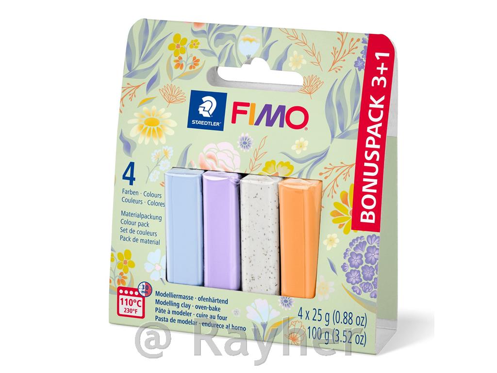 FIMO Soft set Bloomy 3+1 x 25g