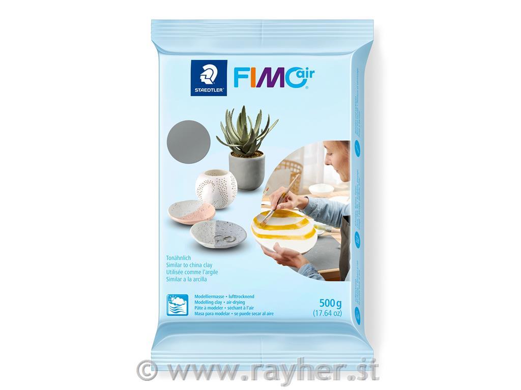Modelirna masa FIMOair 500g siva