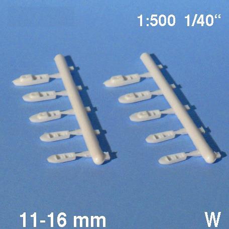 Jadrnica L=11-15 mm, bela