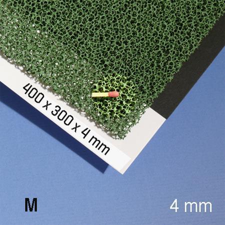 Plošča rastje 4 mm, zelena, 300x400 mm, 20 PPI / MEDIUM