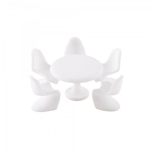 PANTON CHAIRS w/ TABLE 1:50WHITE