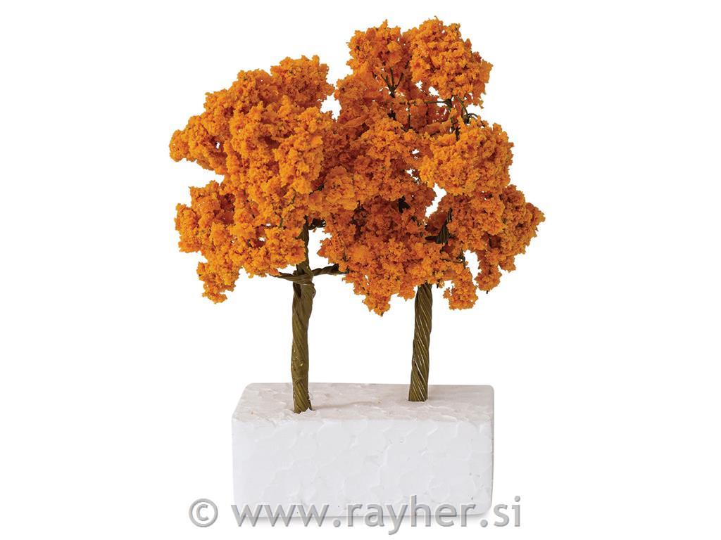 Model drevo jesensko 80 mm set 2