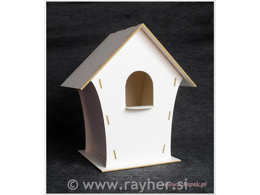 IZREZ IZ LEPENKE, 3D, PTIČJA HIŠKA