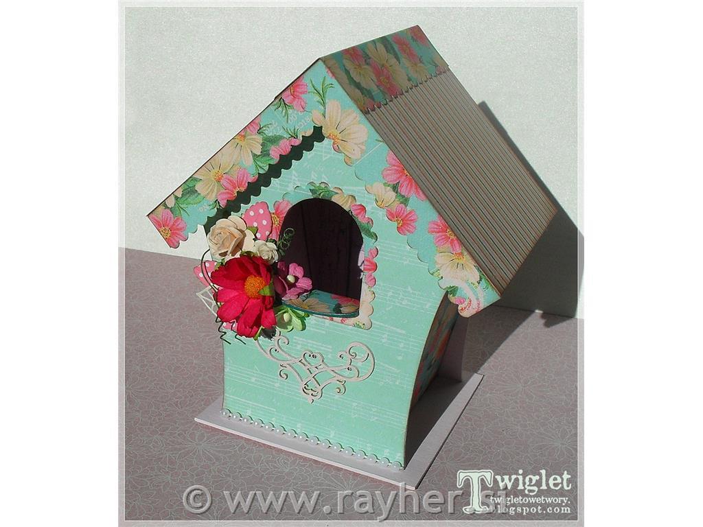 IZREZ IZ LEPENKE, 3D, PTIČJA HIŠKA