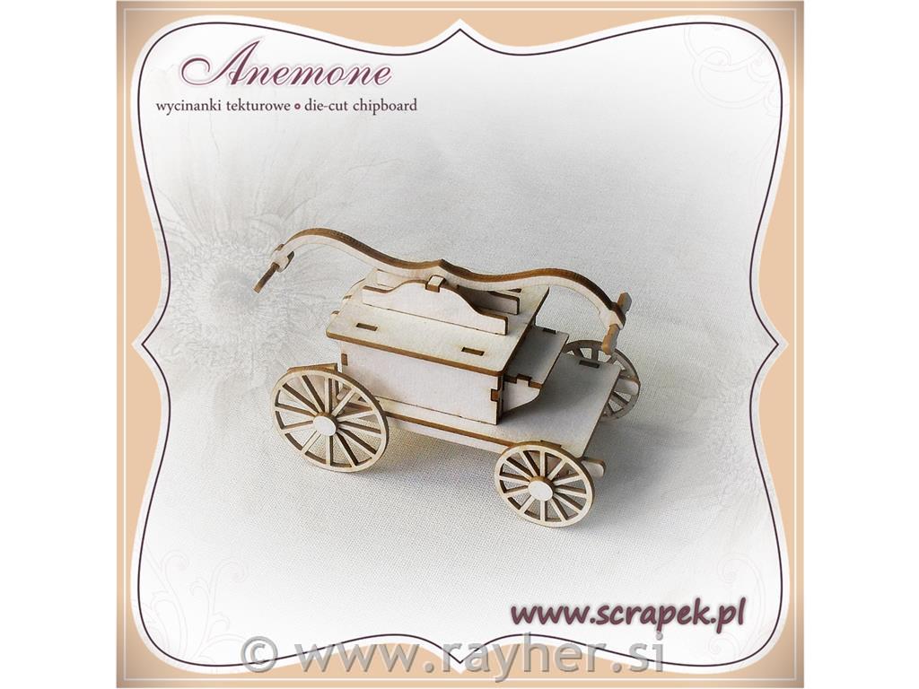 IZREZ IZ LEPENKE, 3D, GASILSKO VOZILO, RETRO