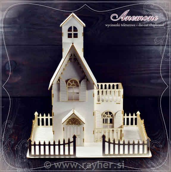 IZREZ IZ LEPENKE, HIŠA 3D