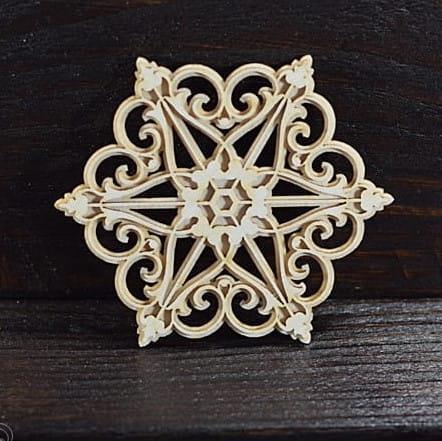 IZREZ IZ LEPENKE, SNEŽINKA