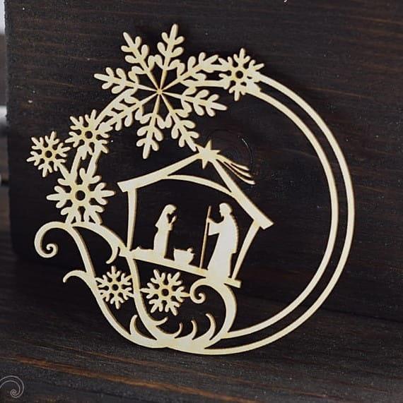 IZREZ IZ LEPENKE, SV.DRUŽINA V BALONČKU