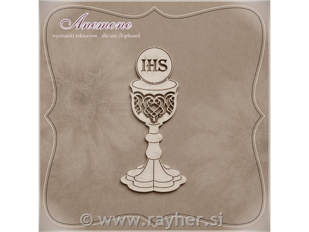 IZREZ IZ LEPENKE, KELIH (deko)