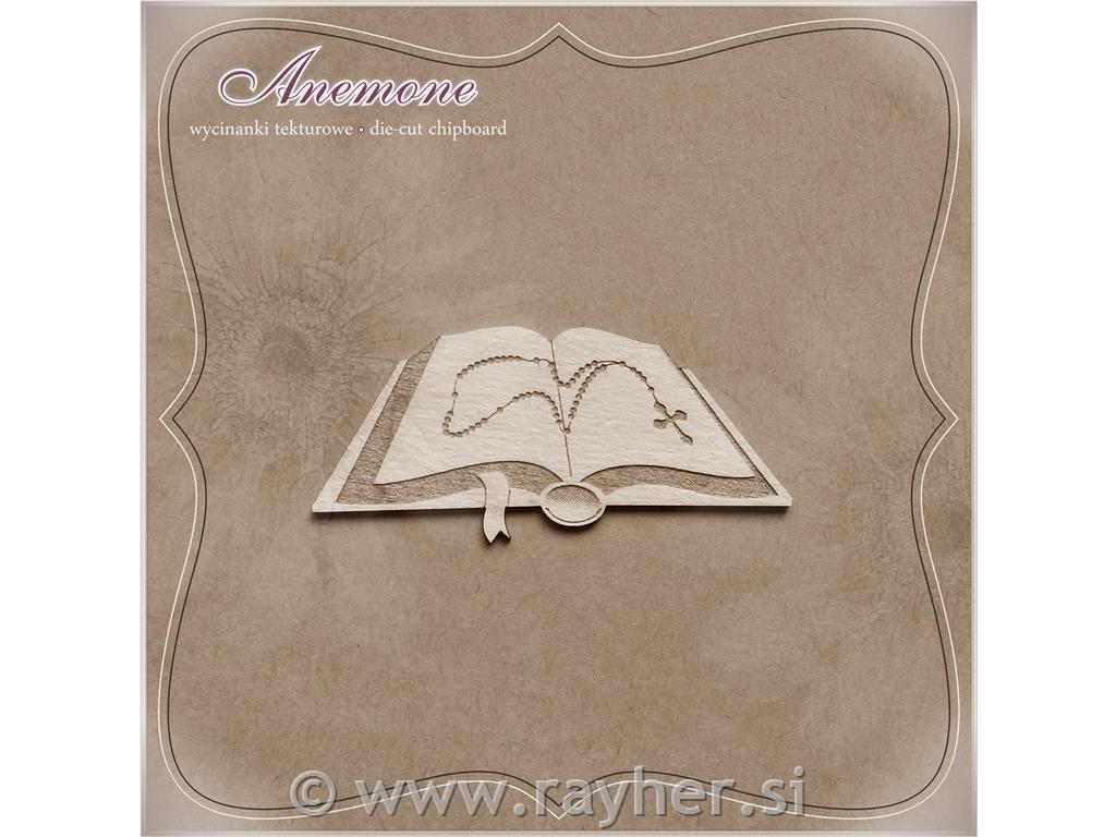 IZREZ IZ LEPENKE, SVETO PISMO Z ROŽNIM VENCEM