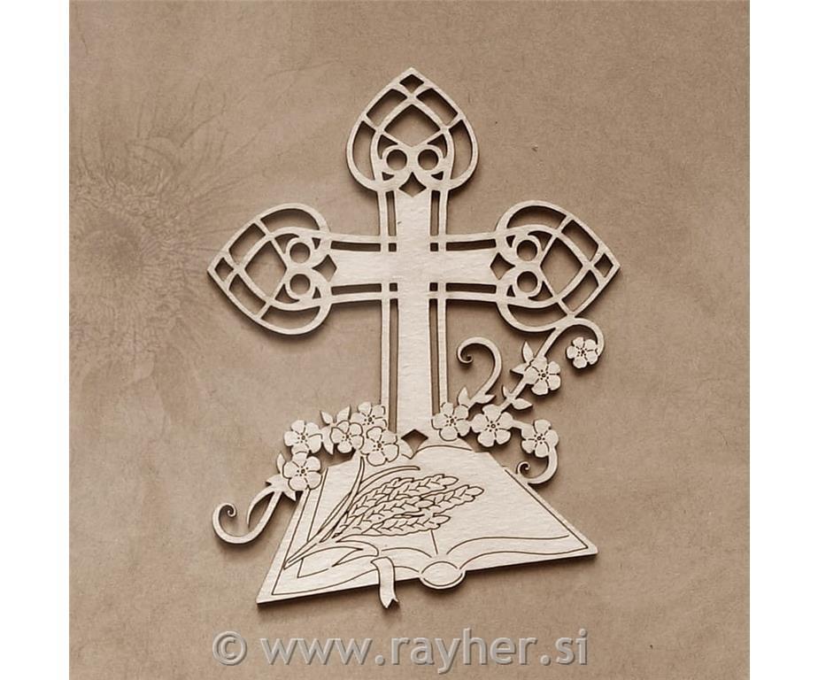 IZREZ IZ LEPENKE, KRIŽ & SVETO PISMO