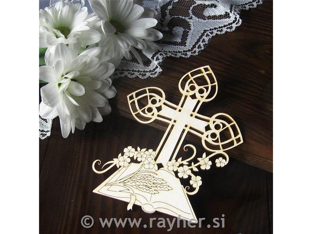 IZREZ IZ LEPENKE, KRIŽ & SVETO PISMO