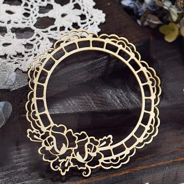 IZREZ IZ LEPENKE, KROG Z VRTNICO