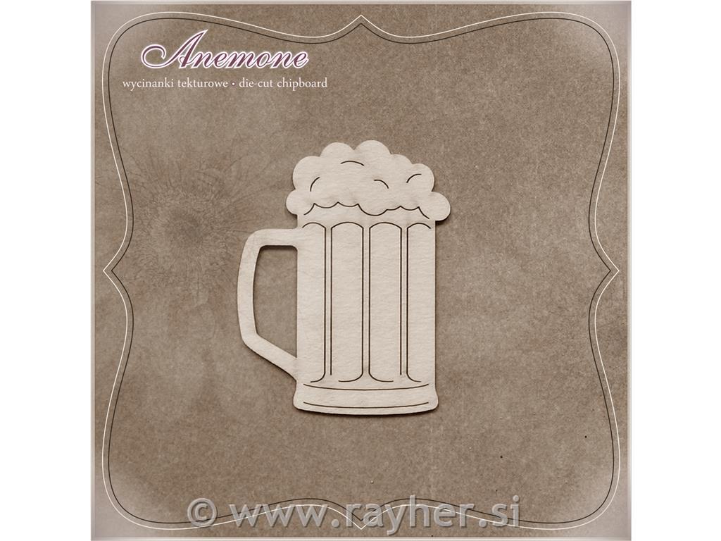 IZREZ IZ LEPENKE, VRČEK S PIVOM