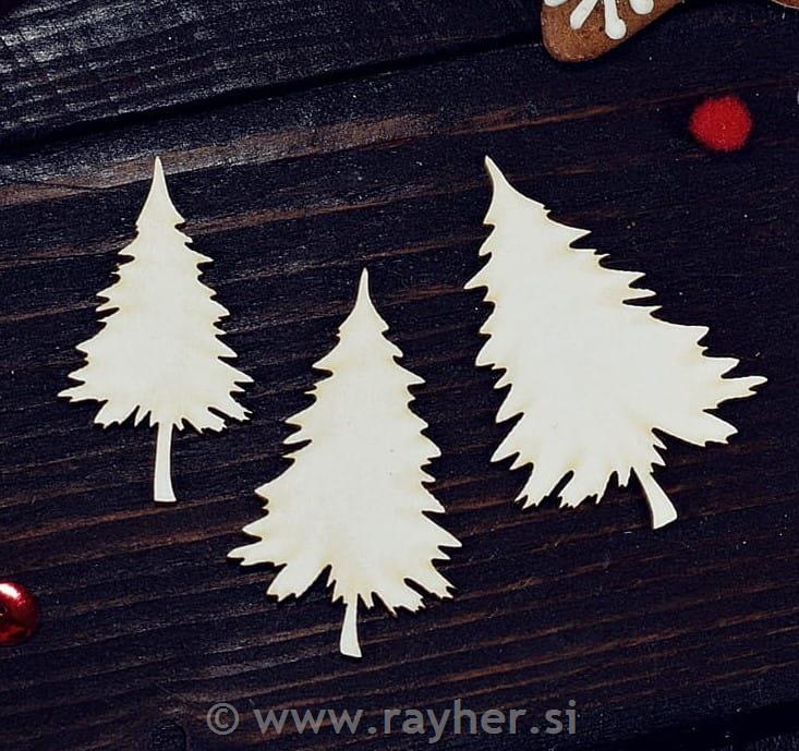 IZREZ IZ LEPENKE SMREČICE 3kosi