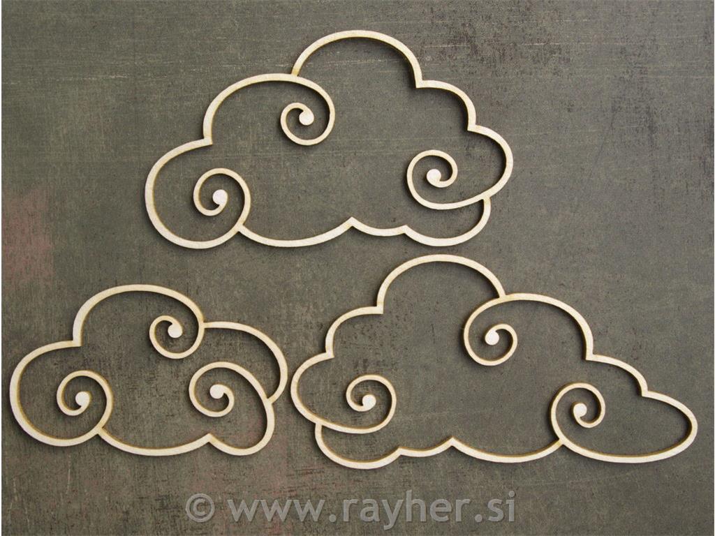 IZREZ IZ LEPENKE, OBLAKI