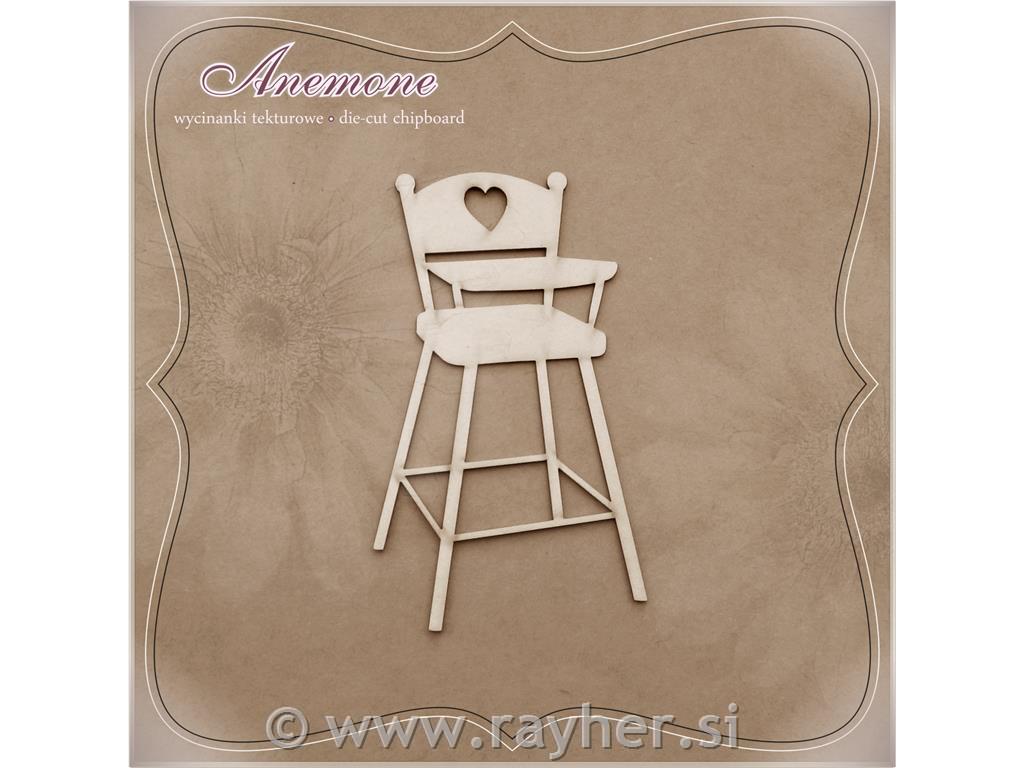 IZREZ IZ LEPENKE, OTROŠKI STOLČEK