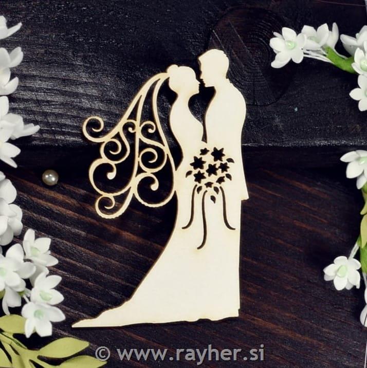 IZREZ IZ LEPENKE,MLADOPOROČENCA PRED POLJUBOM