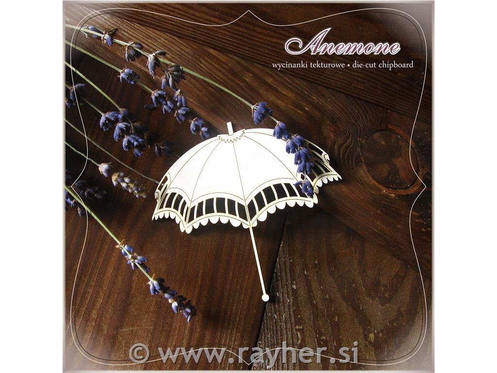 IZREZ IZ LEPENKE, DEŽNIK/SENČNIK