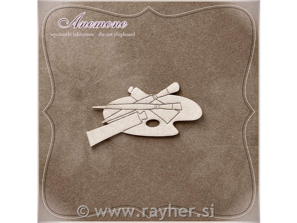 IZREZ IZ LEPENKE, SLIKARSKA PALETA