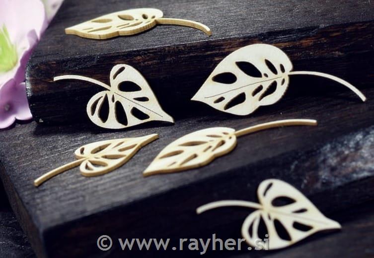 IZREZ IZ LEPENKE, TROPSKI LISTI, 4 KOSI