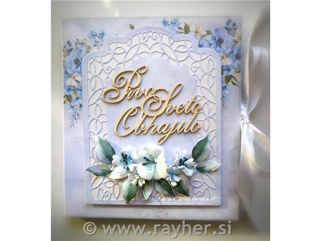 IZREZ IZ LEPENKE, PRVO SVETO OBHAJILO