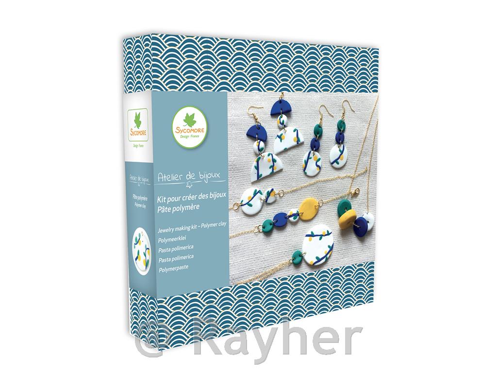 Ustvarjalni set Atelier de bijoux, Nakit iz polimerne mase