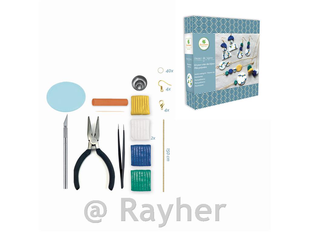 Ustvarjalni set Atelier de bijoux, Nakit iz polimerne mase