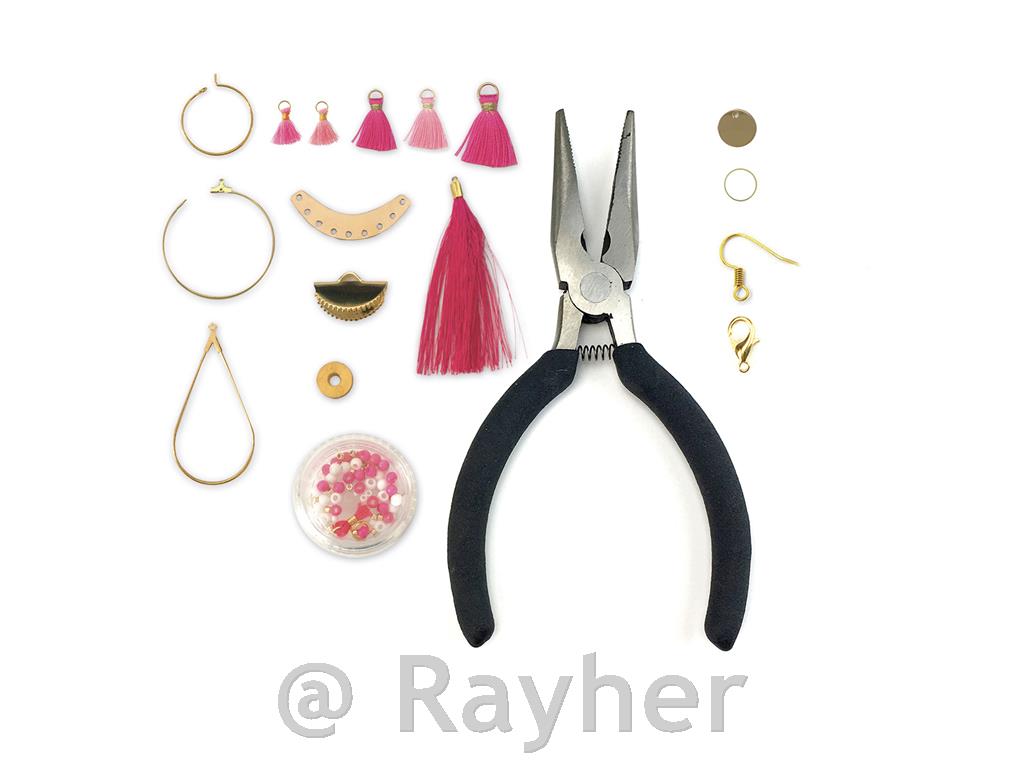 Ustvarjalni set Atelier de bijoux, Pompom nakit