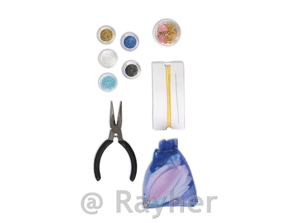 Ustvarjalni set Atelier de bijoux, Nakit iz japonskih perl in peres